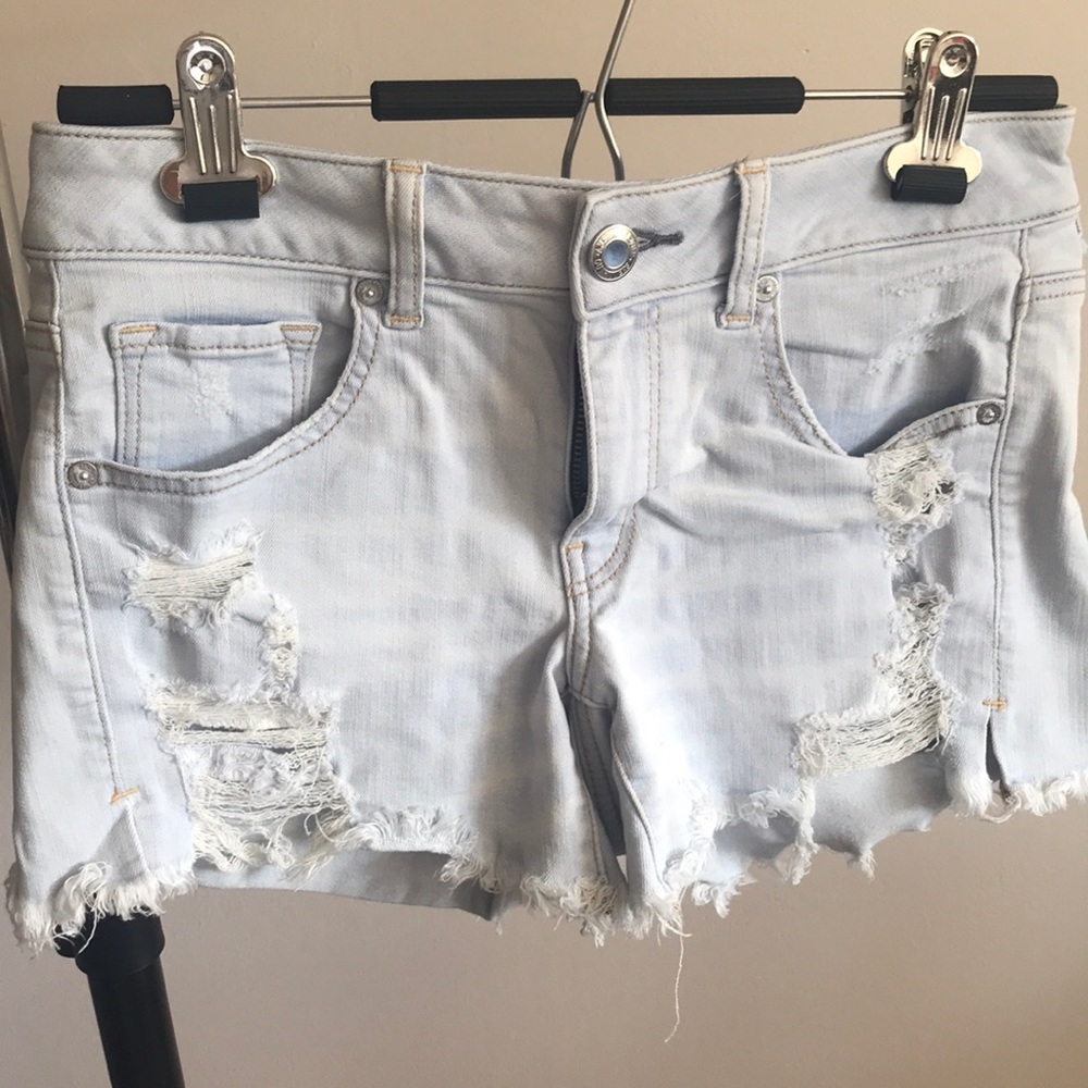 American Eagle Super Super Stretch Jean Shorts